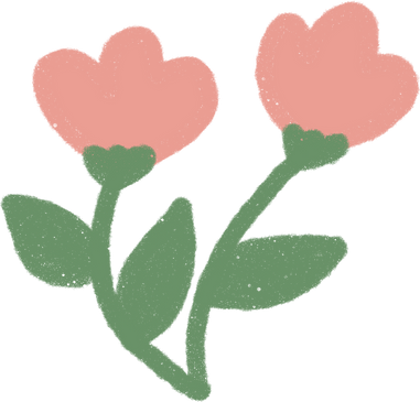 Pink Flowers Element