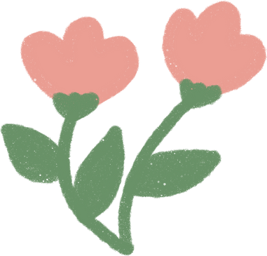 Pink Flowers Element